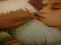 touching sleeping sisters tits